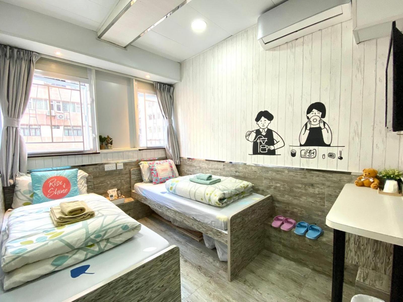 Hong Kong Hostel Værelse billede